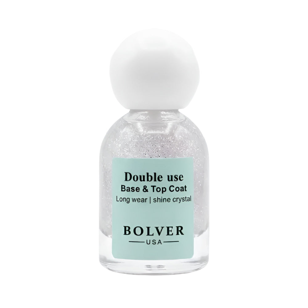 Bolver USA  Base & Top Coat 12ml Double Use Crystal Shine