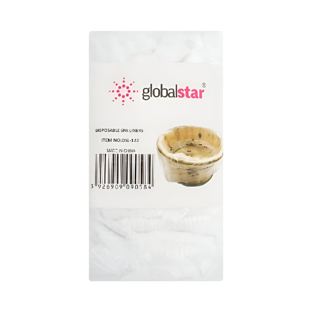 Global star pedicure tub bag 50pc