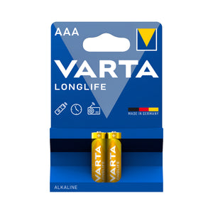 Varta battery 2pc long life aaa