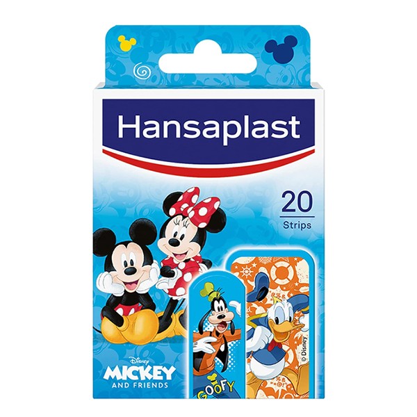 Hansaplast baby bandages 20strips mickey mouse