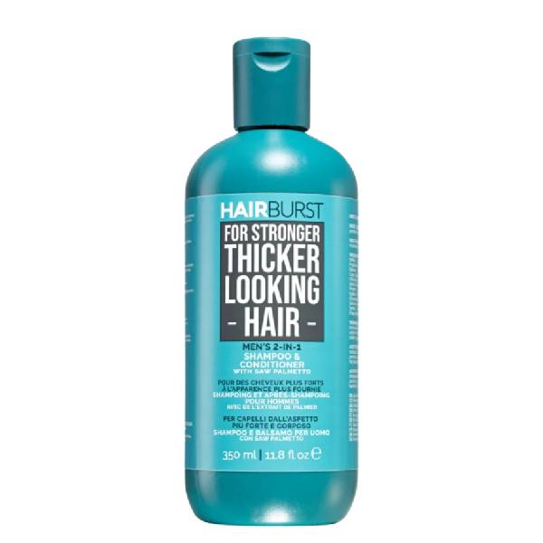 Hairburst hair shampoo & conditioner 350ml stronger thicker looking men