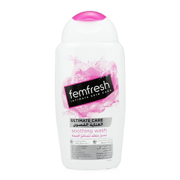 Fem Fresh Feminine Wash 250ml Ultimate Care Soothing Wash