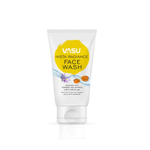 Vasu Face Wash 150ml Insta Radiance Turmeric and Saffron