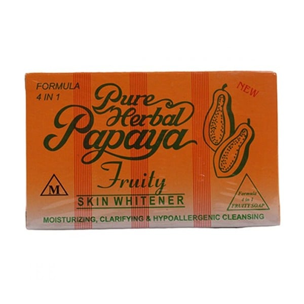 Pure skin bar soap 135g papaya 4 in 1