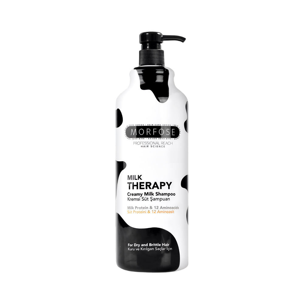 Morfose Hair Shampoo 1000ml Milk Therapy Creamy Milk