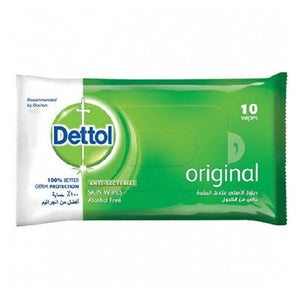 Dettol Wet Wipes 10pc Original