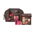 Huda beauty make up set obsessions eyeshadow palette + mascara + bag