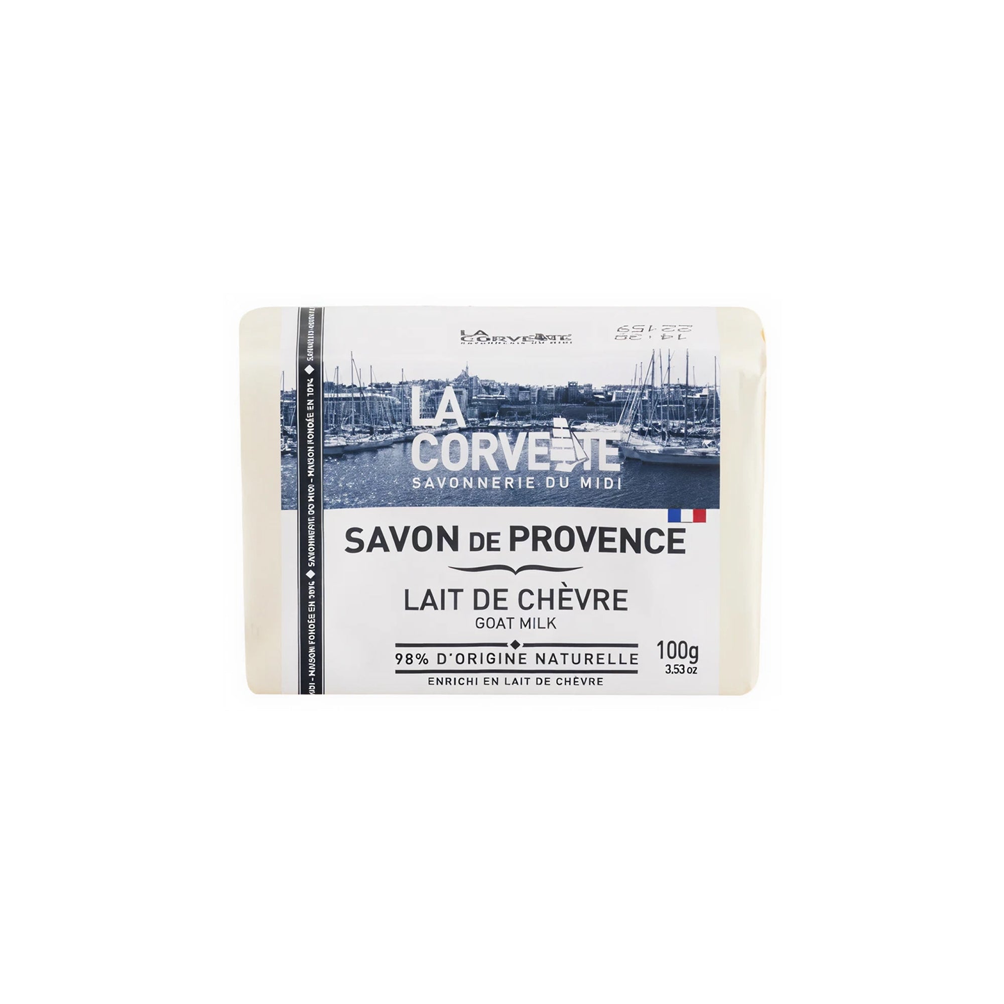 La Corvette Natural Goat Milk Soap 100g – Moisturizing Bar for Dry & Sensitive Skin
