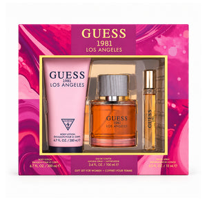 Guess 1981 Los Angeles For Women Set Eau De Toilette 100 ml + Eau De Toilette 15 ml + Body Lotion 200 ml