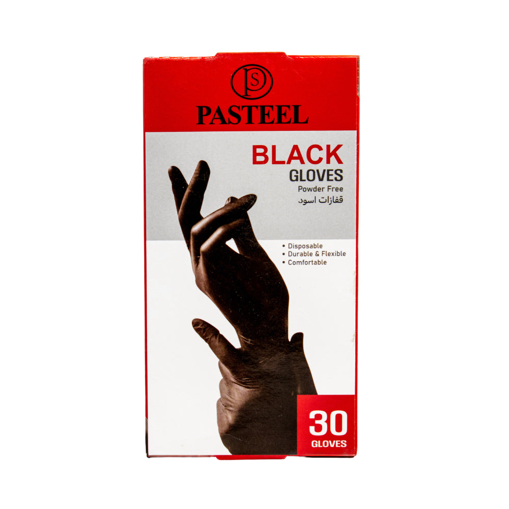 Pasteel Glove 30pc L Black