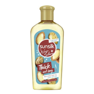 Sunsilk hair oil 250ml thick and long with castor and argan