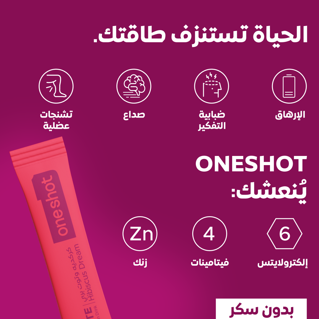 Oneshot Hydrate Electrolyte Drink Hibiscus Dream 14 Sticks