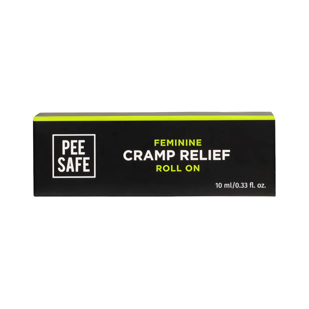 Pee Safe Roll-On Oil 10ml For Relieving Female Cramp Pain