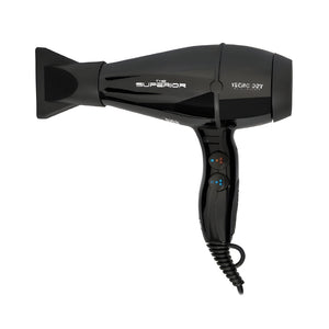 Superior hair dryer 2650w black
