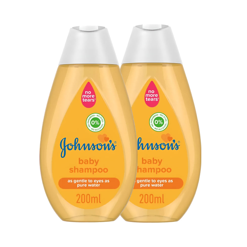 Johnson's Baby Hair Shampoo 200ml 1+1 Free
