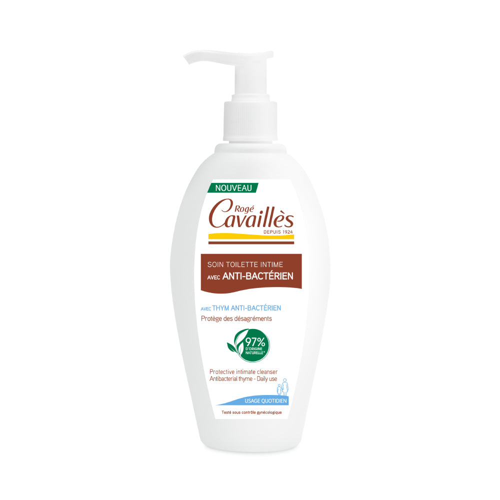 Cavailles  Wash For Intimate Areas 250ml Anti-Bacterial Cleanser
