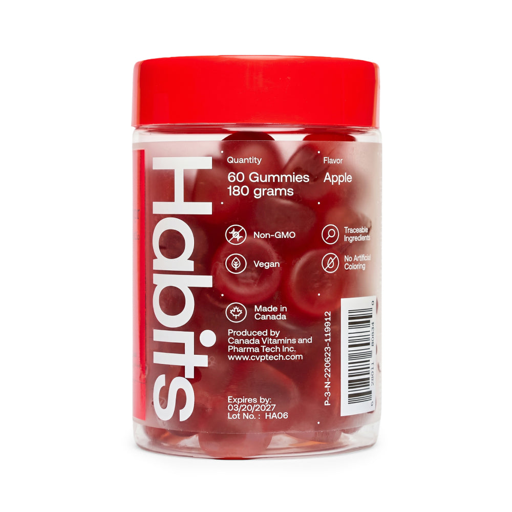 Habits Apple Cider Vinegar  60 Gummies