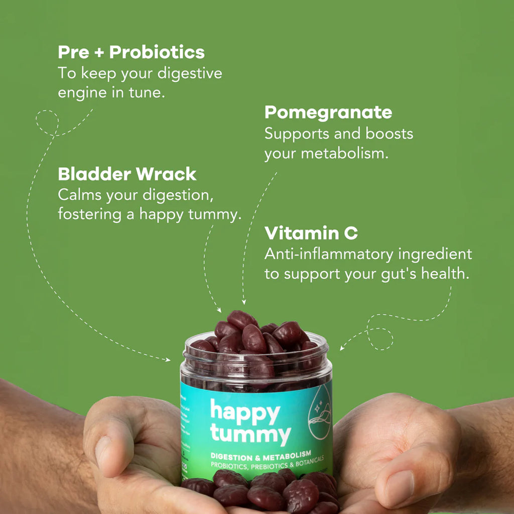 Nutrili Happy Tummy Sugar Free Gummies Probiotics 60pcs