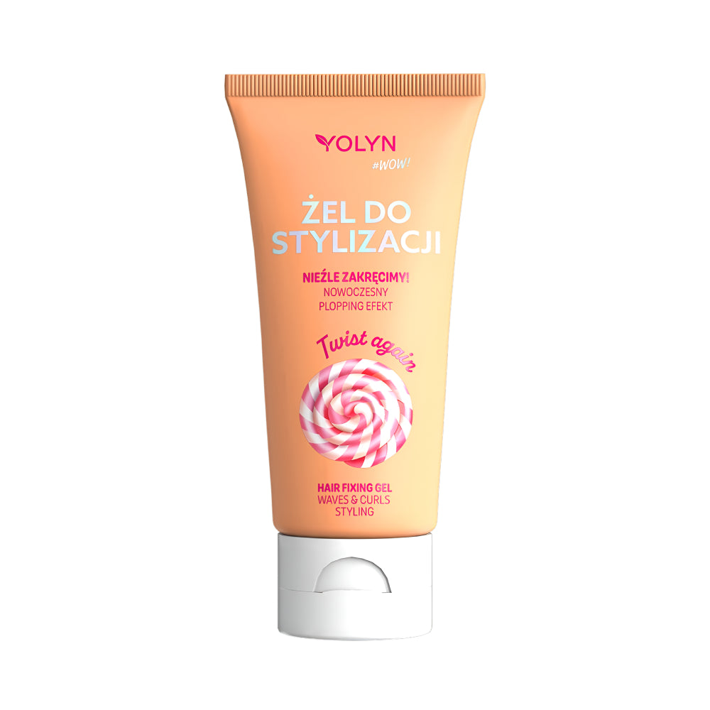 Yolyn  Gel 200ml For Holding Curly And Wavy Hair