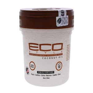 Eco style hair gel 236ml with coconut oil