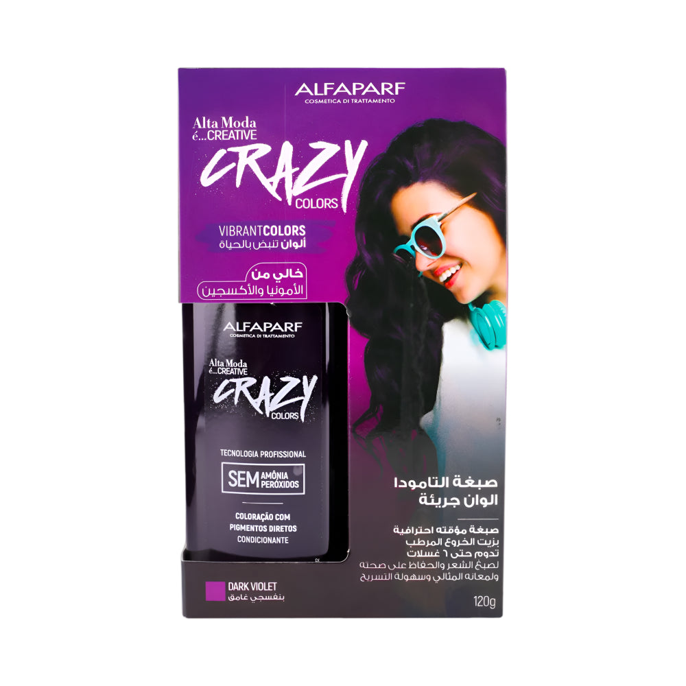 Alta Moda Temporary Hair Color 120g Dark Voilet