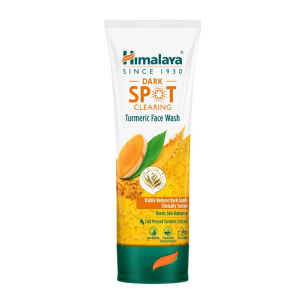 Himalaya face wash 100ml with turmeric to remove dark spots