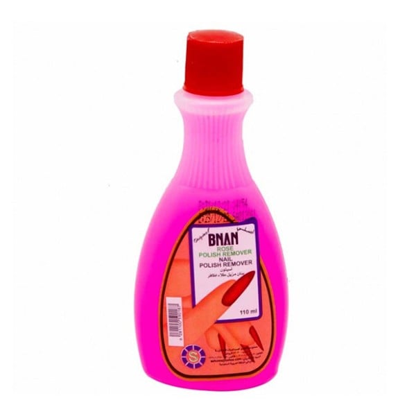 Aceton Bnan Nail Polish Remover Liquid 110ml Rose