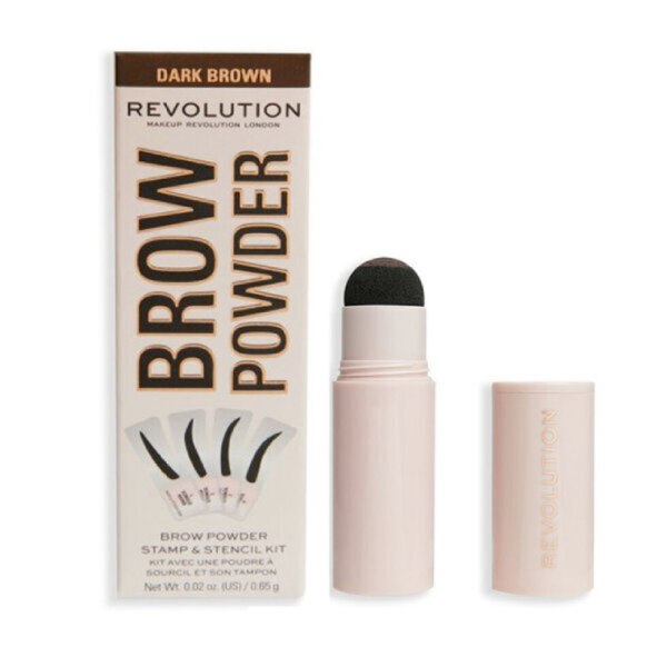 Revolution eyebrow kit dark brown