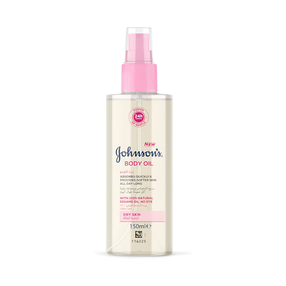 Johnson's Oil Spray 150ml 24 Hour Moisture Moisture v2