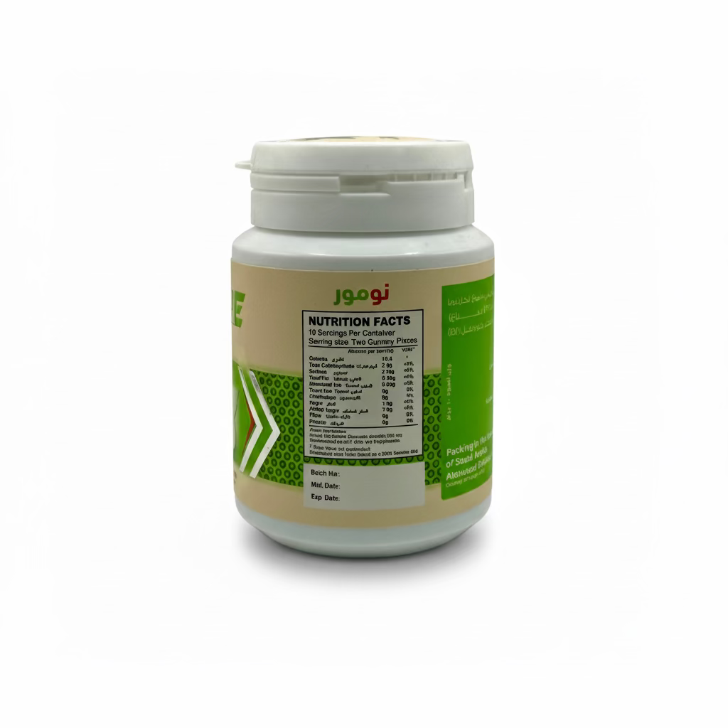 No More Slim Gum العلكة – مستخلص الشاي الأخضر بنكهة النعناع 60 جرام