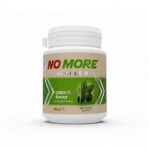 No More Slim Gum العلكة – مستخلص الشاي الأخضر بنكهة النعناع 60 جرام