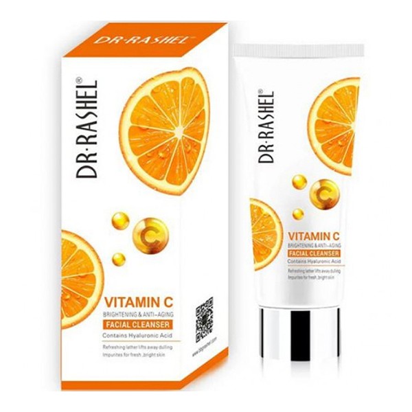 Dr.Rashel Face Cleanser 80g Vitamin C For Skin Radiance And Anti Aging