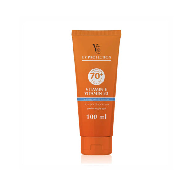 YC Sun Cream 100ml uva+uvb 70+ Vitamen E , Vitamen B3