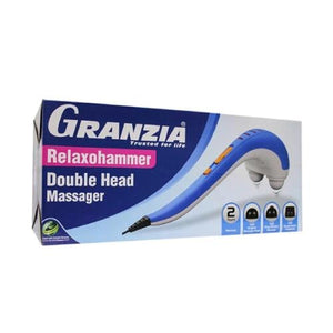 Granzia massager device ly 627a relaxo hammer double head massager