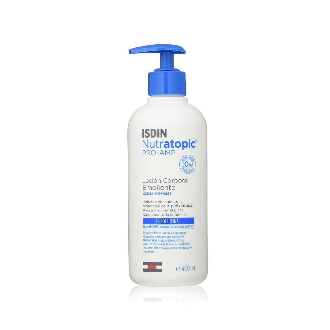 Isdin lotion 400ml neutratopic moisturizer emollient