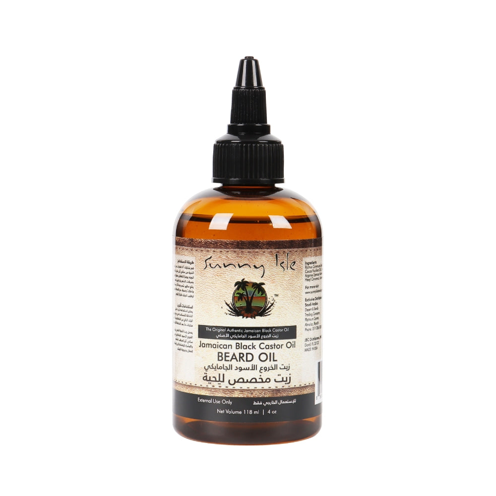 Sunny Isle Beard Oil 118ml With Jamaican Black Castor Oil