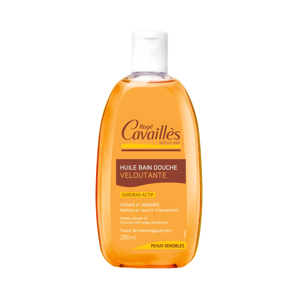 Cavailles Shower Oil 250ml With Argan And Almond Oil