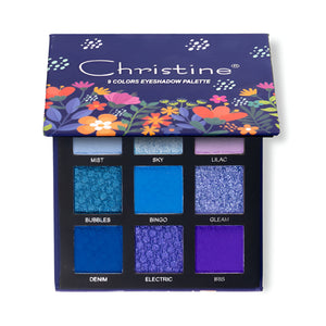 Christine eyeshadow palette d colors 9