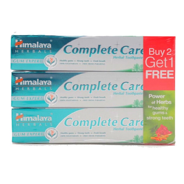 Himalaya Toothpastes Herbal 100ml Free Complete Care 2 + 1