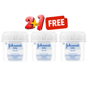 Johnson's Cotton Buds 200pc 2+1 Free v2