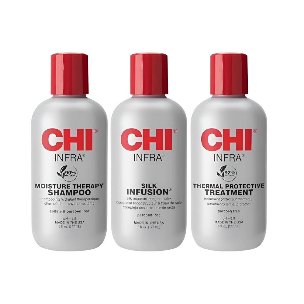 CHI Hair  Kit  Triple Care 177ml (Shampoo + Conditioner + Serum)