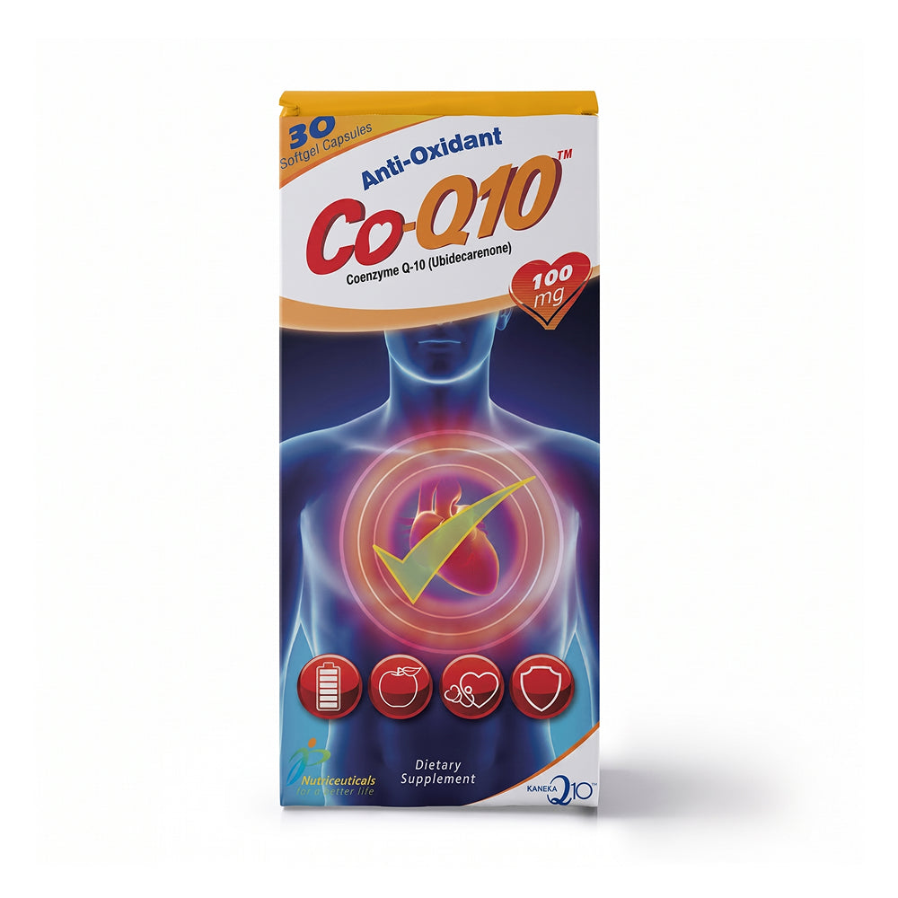 JP COQ10 100 ملغ كبسولات هلامية