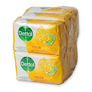 Dettol Bar Soap Fresh165gm x 6