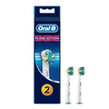 Oral b refill brush 2pc floss action