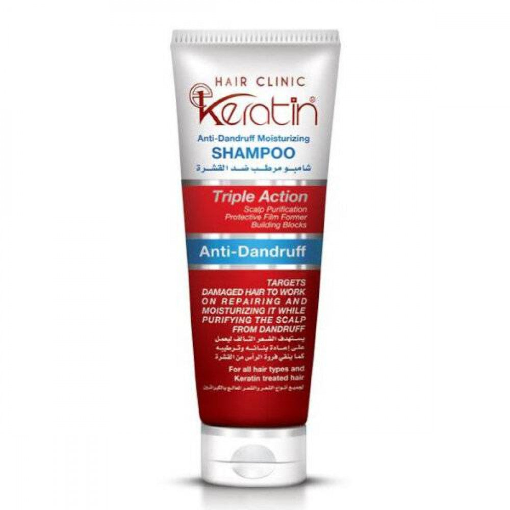 Ekeratin Hair Shampoo 230ml Triple Action Anti Dandruff