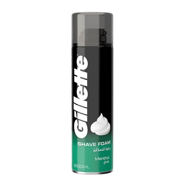 Gillette shaving foam 200 ml menthol