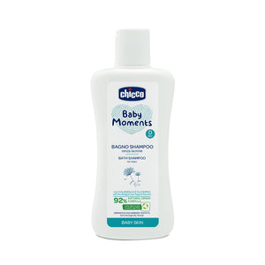 Chicco baby shampoo & shower gel 200ml baby moment