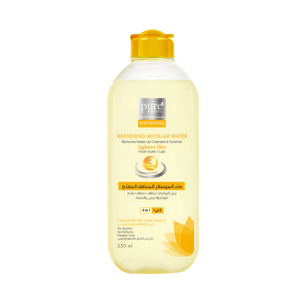 Pure Beauty Micellar Water Makeup Remover 250ml Whitening Cleanser
