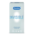 Durex condoms 6pc invisible extra thin