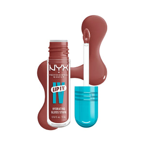 NYX Lip Gloss IV 08 Drippin In Rose Moisturizer